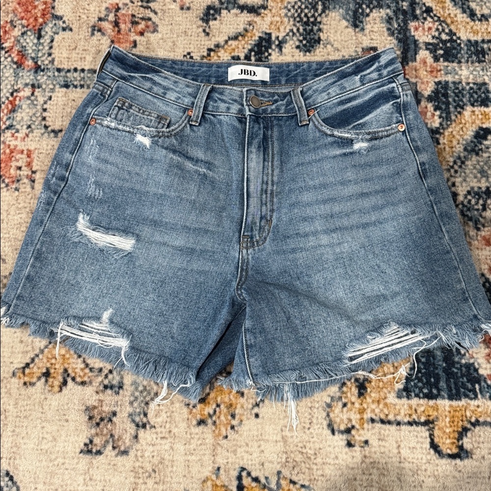 JBD Distressed Denim Shorts